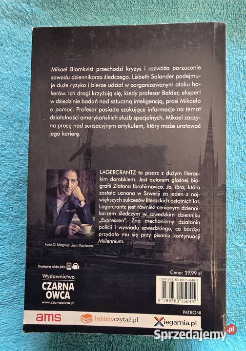 David Lagercrantz Co nas nie zabije Gryfice