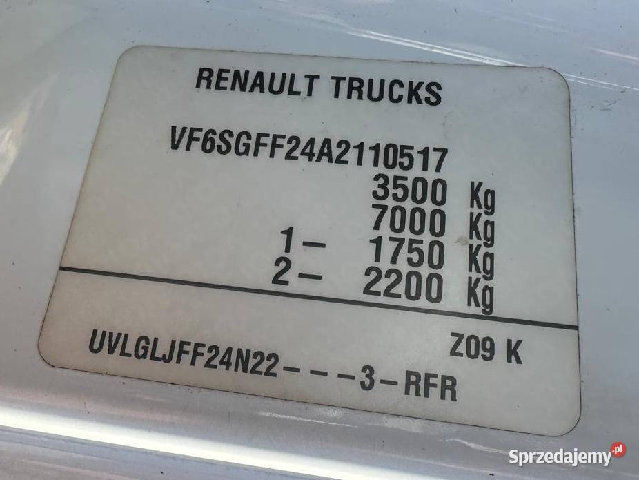 Renault MAXITY 25 dXi 110 Skrzynia skrzynia Tymowa sprzedam