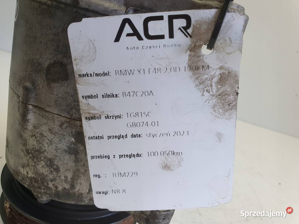 BMW X1 II F48 20 D SPRĘŻARKA KLIMATYZACJI pompa sprzedam