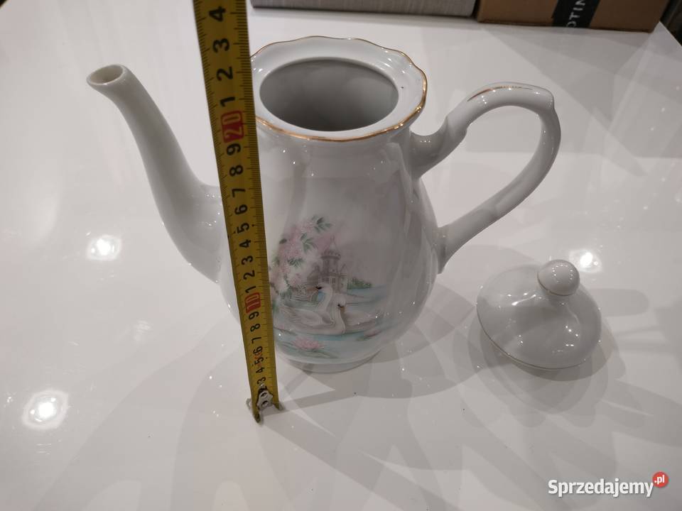 Sprzedam stary porcelanowy dzbanek Silesie PRL Łódź sprzedam