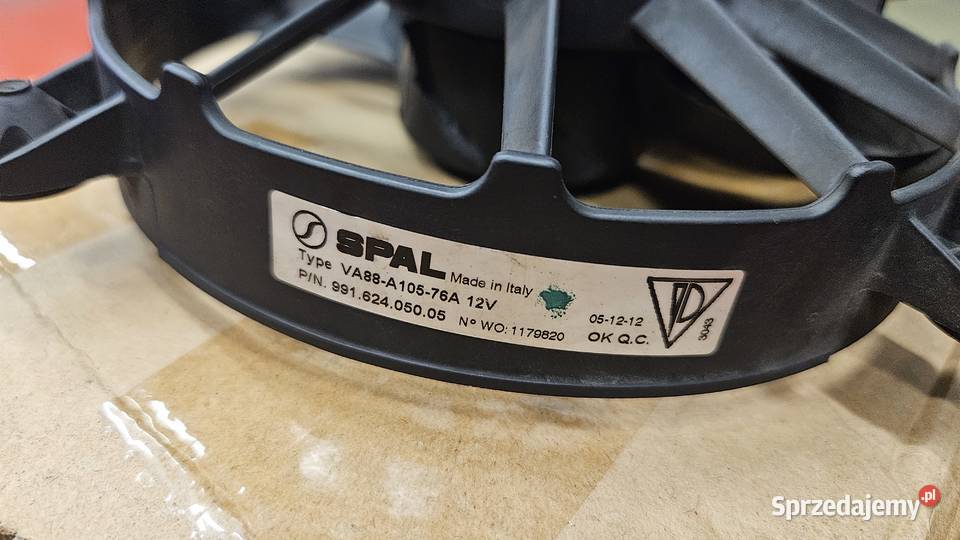 Wentylator tylny Porsche 911 Boxster Caymann lubuskie Gorzów Wielkopolski sprzedam