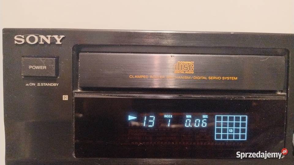 Odtwarzacz CD Sony cdp 461 z pilotem Trzebuska