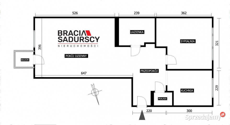 Do sprzedaży mieszkanie 5117m2 2 pok Kraków własność
