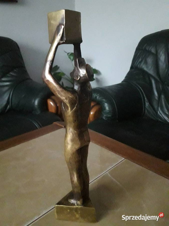Statuetka z brązu mosiądzu Mclane Polska