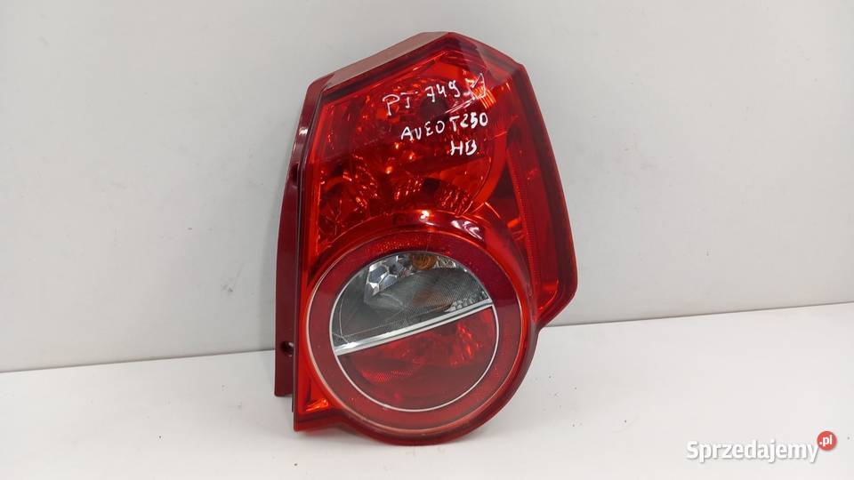 CHEVROLET AVEO LIFT T250 HB LAMPA TYŁ PRAWA Zbierkowo sprzedam