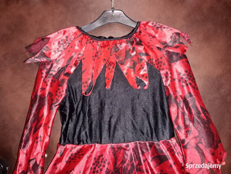 strój przebranie na Halloween na 140 dziewczynki dziewczynka Szczecinek sprzedam