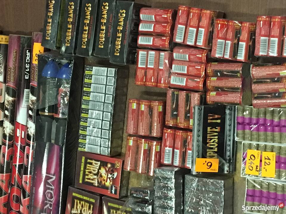 BOGATY ZESTAW FAJERWERKÓW Piła sprzedam