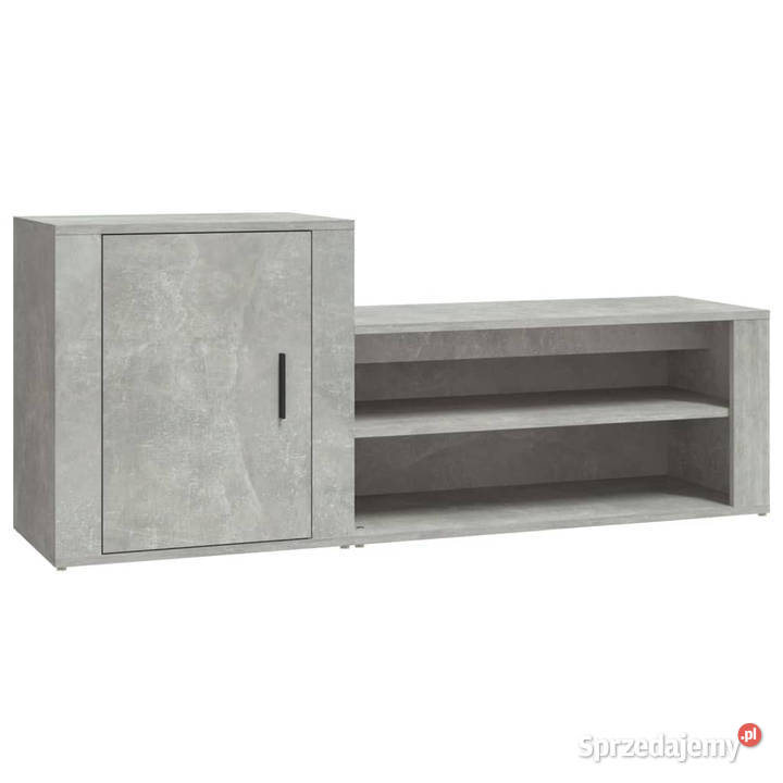 Szafka na buty szarość betonu 130x35x54 WM816748 mazowieckie Warszawa sprzedam