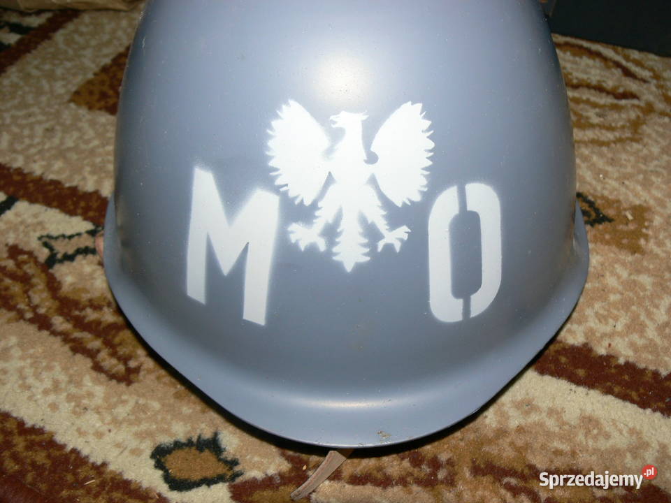 Hełm Kask Milicja MO ZOMO ORMO nowy z siatką Tomaszów Mazowiecki