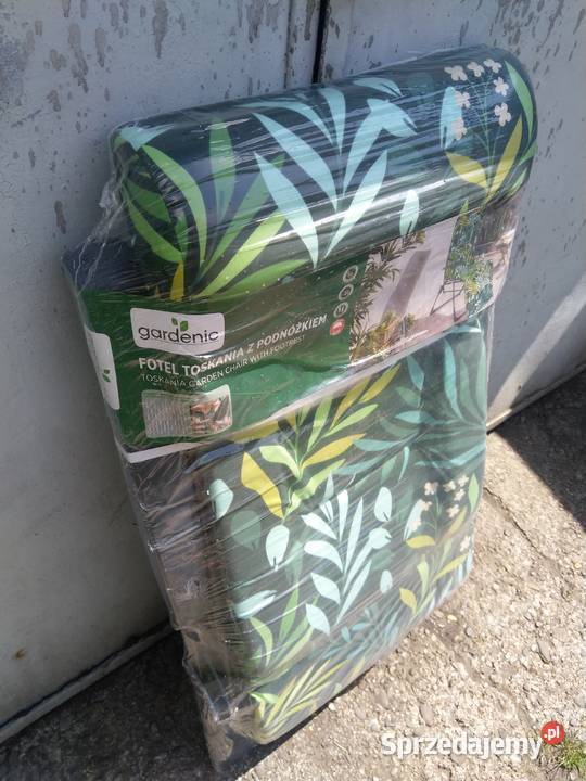 NAJTANIEJ Fotel Ogrodowy z Podnóżkiem Składany z Zabrze sprzedam