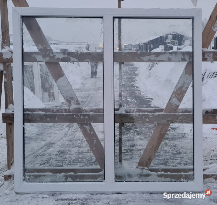 OKNA KacprzaK Witryna 150X145 FIX Używany PCV Lublin