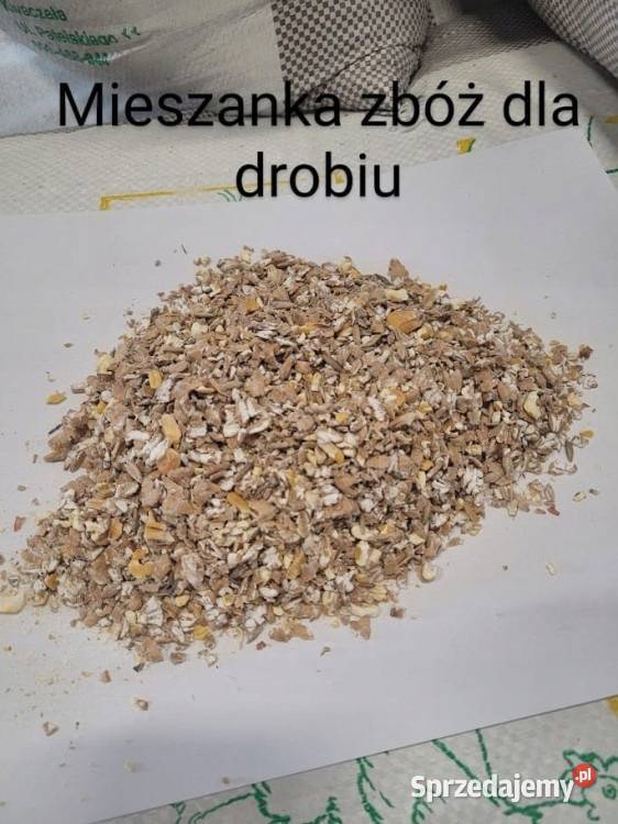 Naturalna pasza kur kaczek zboże płatkowane mix Liszki