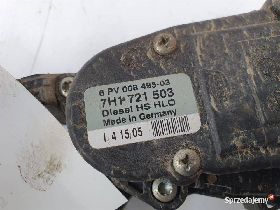 PEDAŁ VOLKSWAGEN TRANSPORTER T5 7H1721503 sprzedam