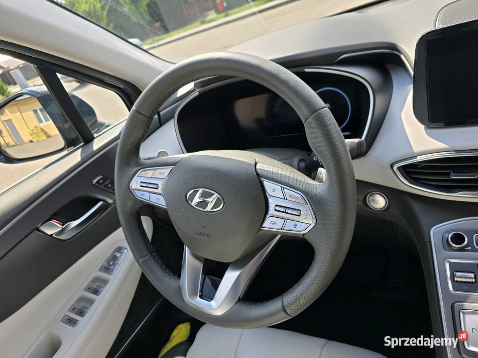 Hyundai Santa FE IV FL 230 4x4 wentylowane skóry elektryczne lusterka Łódź sprzedam