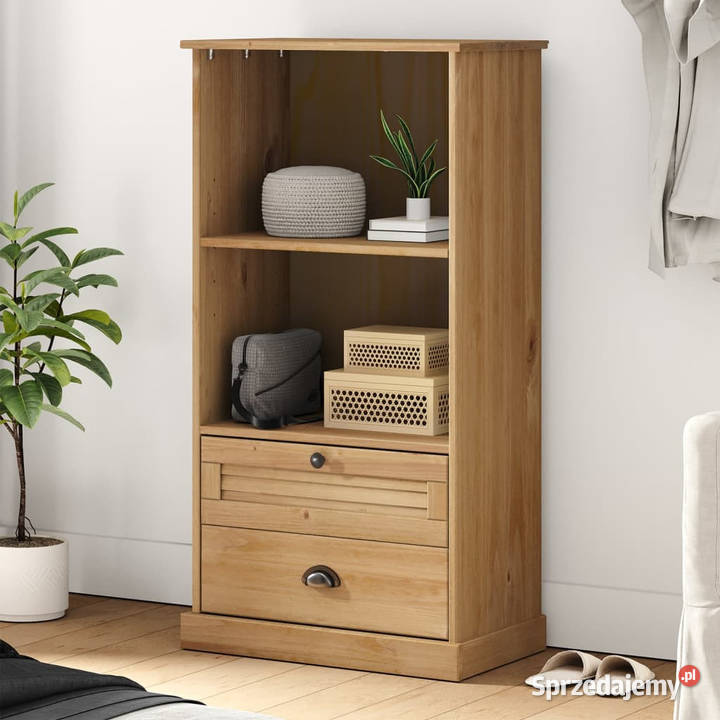 Szafka na książki VIGO 60x35x1145 lite drewno Warszawa