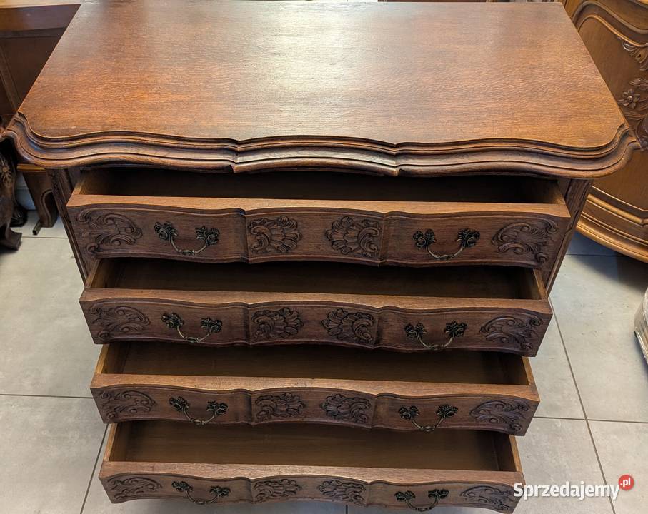 Piękna dębowa komoda sklep Dąbrowa Górnicza Meble