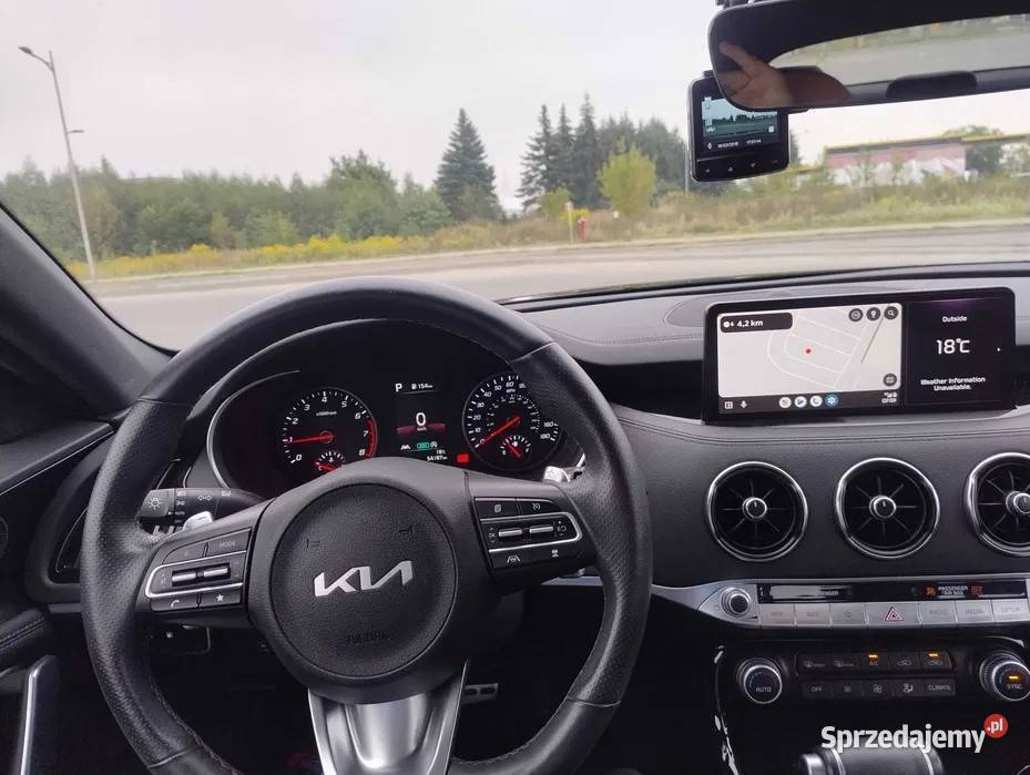SPRZEDAM KIA STINGER 25T 304 GT LINE AWD 2022 mazowieckie Warszawa
