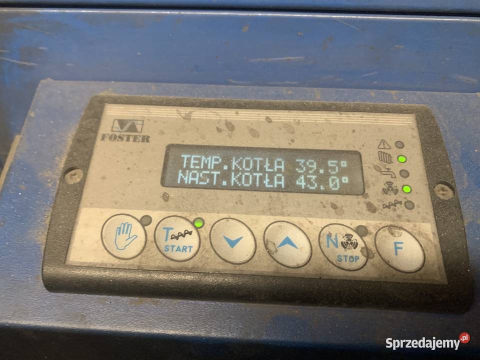 Piec tłokowy 45KW ekogroszek pelet zboże miał wielkopolskie