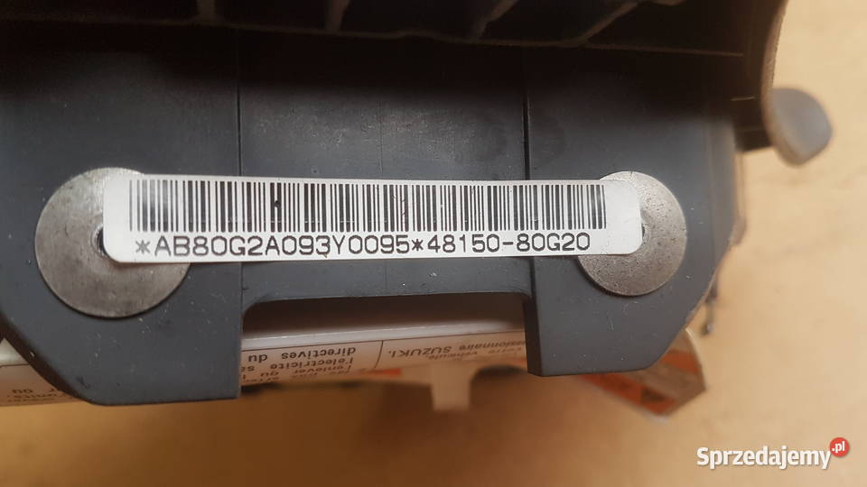 Suzuki Ignis FH 0003 poduszka powietrzna air bag poduszki powietrzne Legnica sprzedam