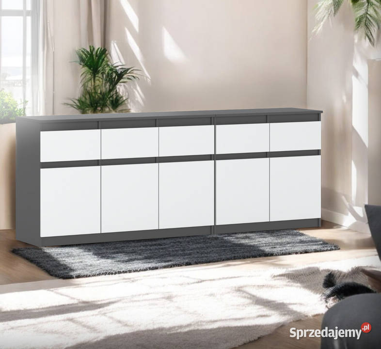 Komoda Do Salonu Pokoju Młodzieżowego Z 5 75cm Elbląg