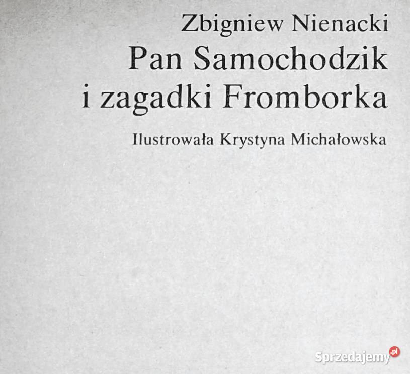Pan Samochodzik i zagadki Fromborka Zbigniew Pozostałe Książki i Podręczniki Chełm