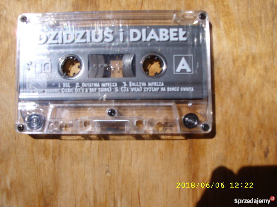 DANCE kaseta DZIDZIUS I DIABELIMPREZA Wołów sprzedam