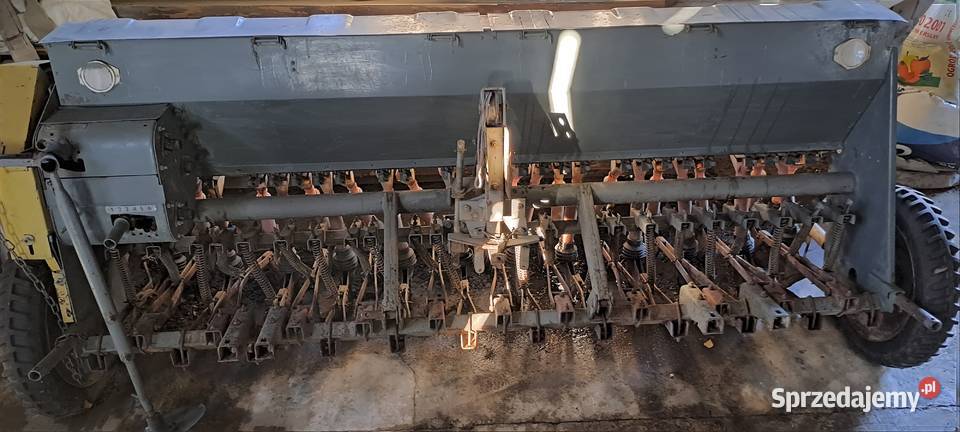 Siewnik Zbożowy Poznaniak S04313Z Agromet 1987r Agromasz Juchnowiec Dolny