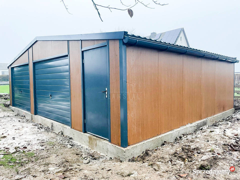 Garaż Ocieplany Płyta Warstwowa 9x6 2x Brama 54m2 Wrocław sprzedam
