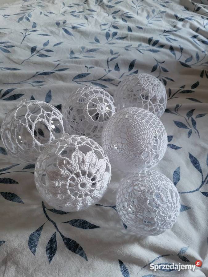 Bombki ażurowe na plastikowej kuli Pozostałe opolskie Brzozowiec