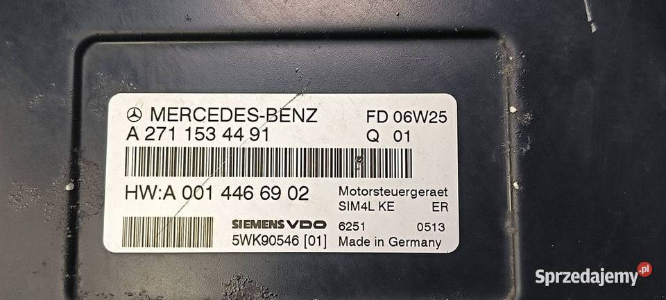 KOMPUTER MERCDESBENZ C 160 A2710106345 Lipno