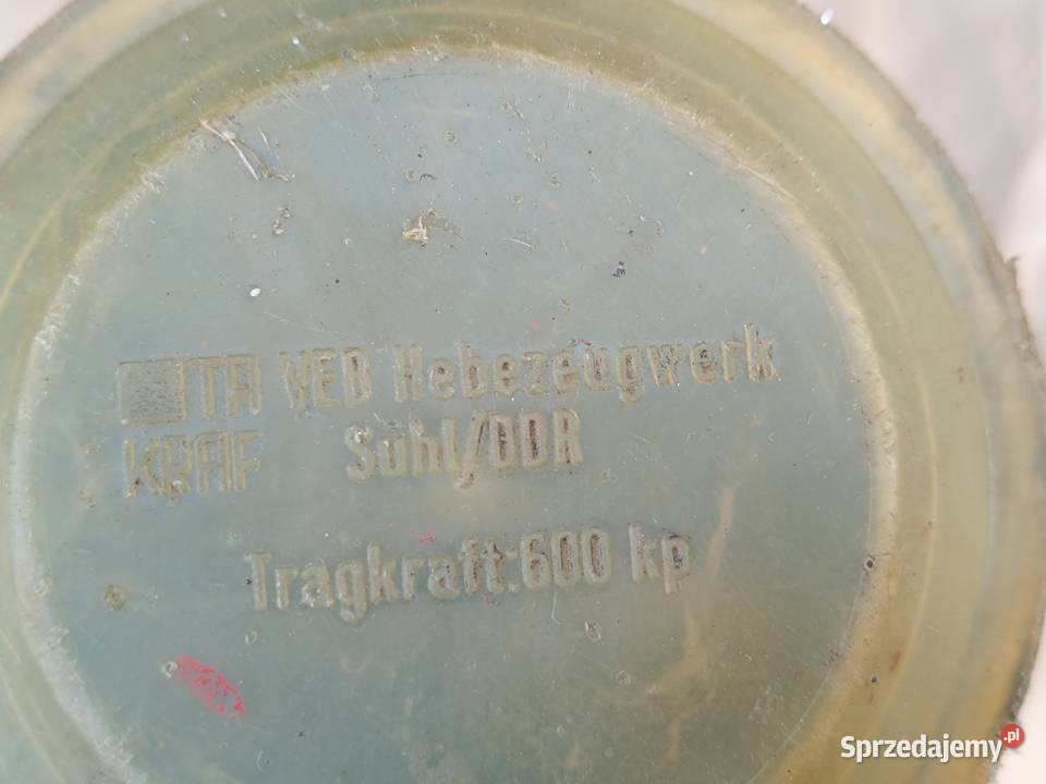 Niemiecki lewarek podnośnik suhl ddr simson awo śląskie