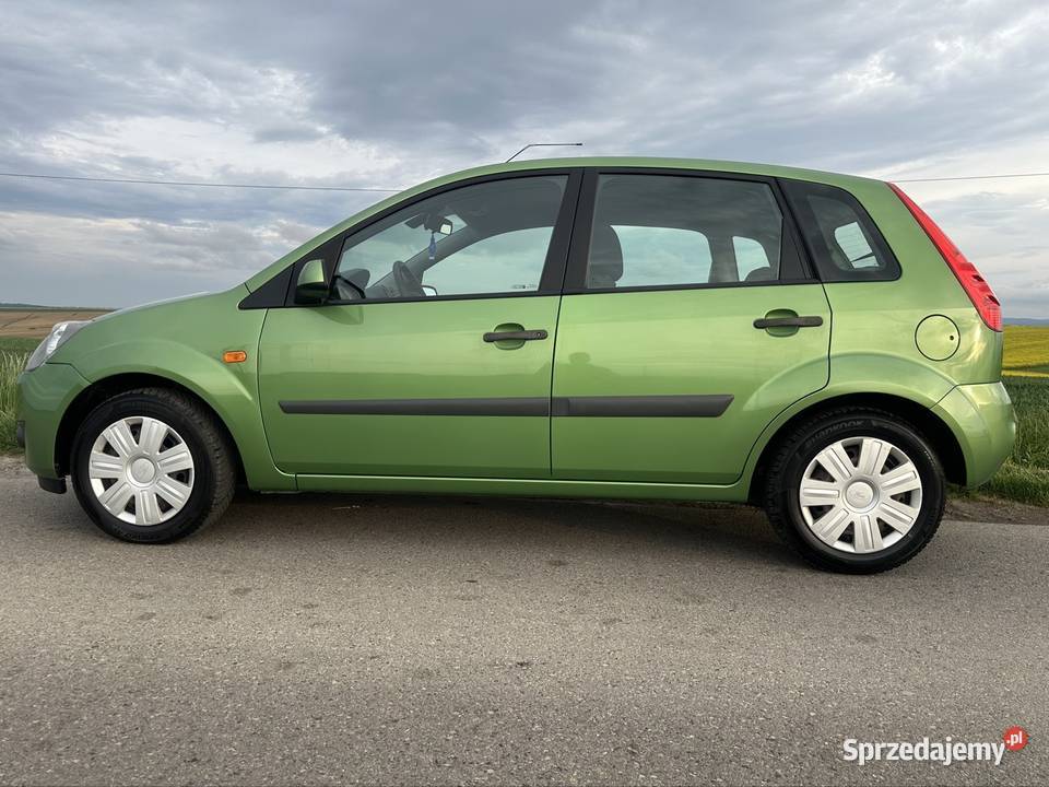 Ford Fiesta VI 14 16V 80 2007 z Niemiec ABS podkarpackie