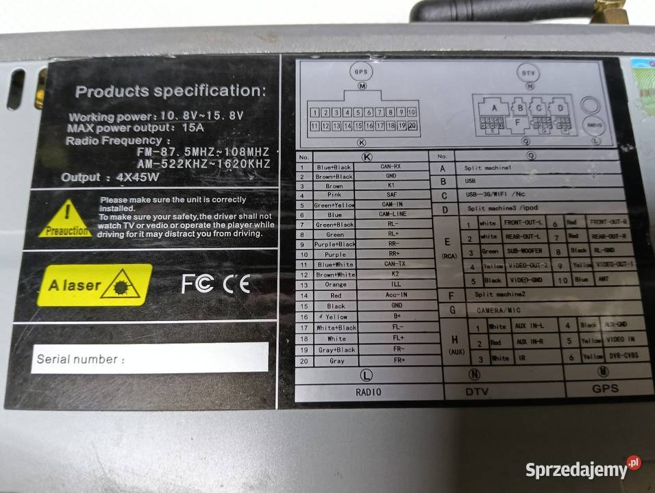 Radio android do BMW