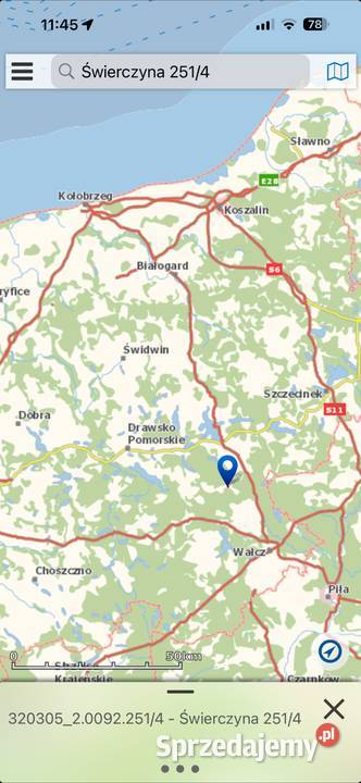 Działka budowlana dostępem do drogi 73zł/m2