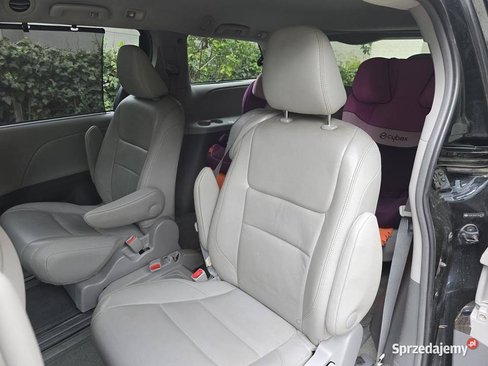 TOYOTA SIENNA 2015 8 os Ceramika Lift 3 LPG 76L kurtyny powietrzne