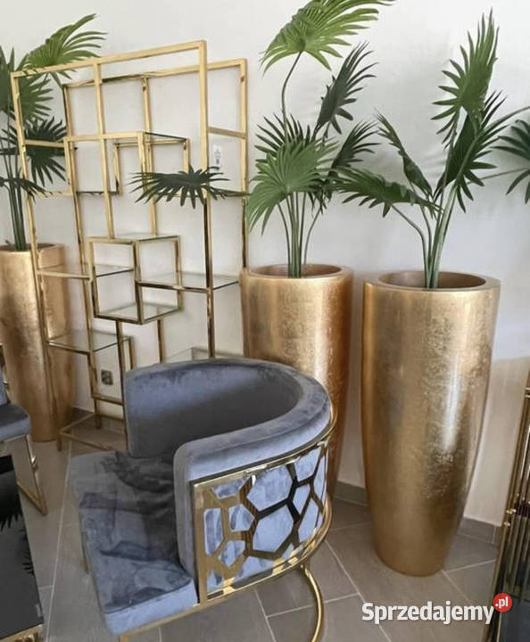 Złota donica Glamour Premium 105 Golkowice sprzedam