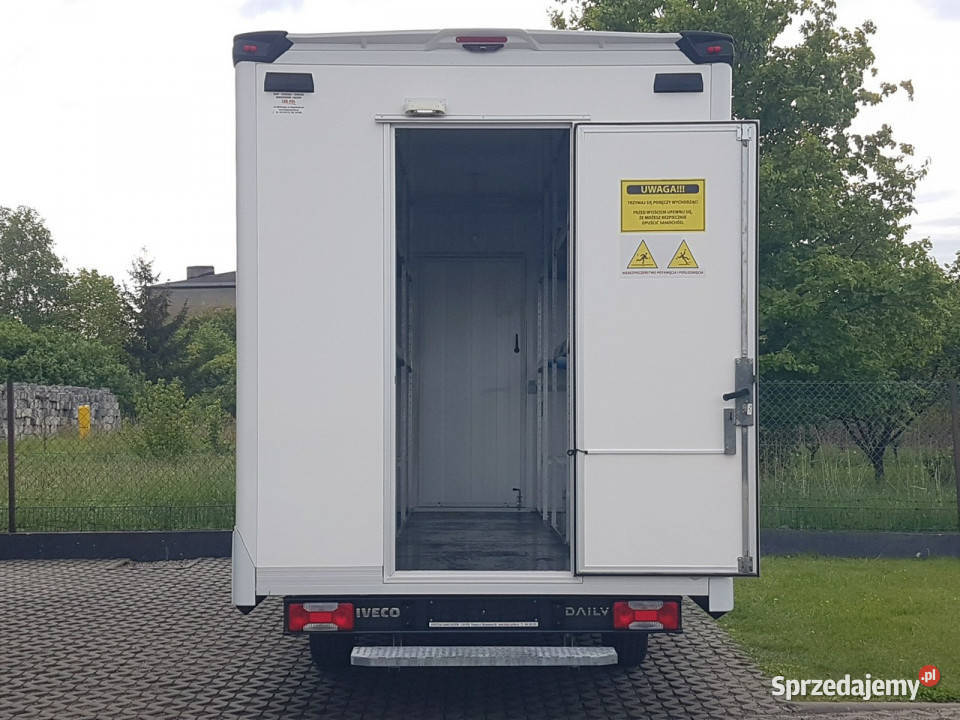 Iveco Daily KONTENER NISKOPODŁOGOWY 443x223x242 klimatyzacja śląskie Poręba