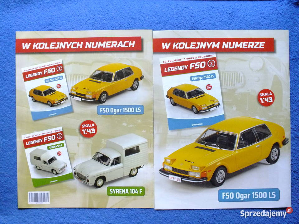 Sprzedam nowy model FSO Warszawa 203P LEGENDY Gdańsk