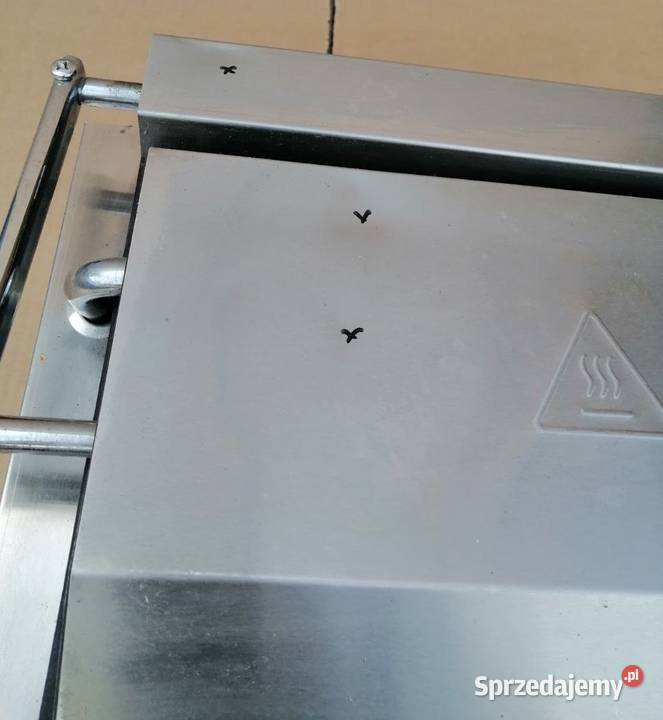 Elektryczny grill kontaktowy 12 płaski x 12 Częstochowa