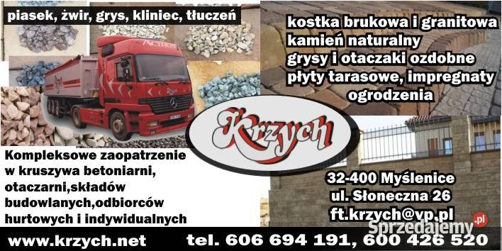 Obrzeże granitowe 6x20 granit kostka brukowa Myślenice