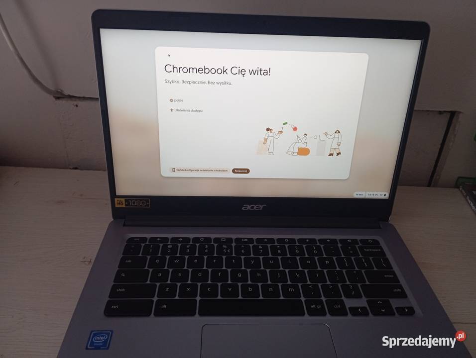Laptop Acer chromebok lubelskie Hrubieszów