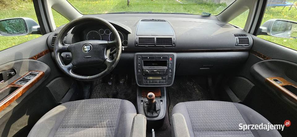 SEAT ALHAMBRA 19 TDI 130 7 Osób Hak 2t Do jazdy diesel Majdan Ostrowski