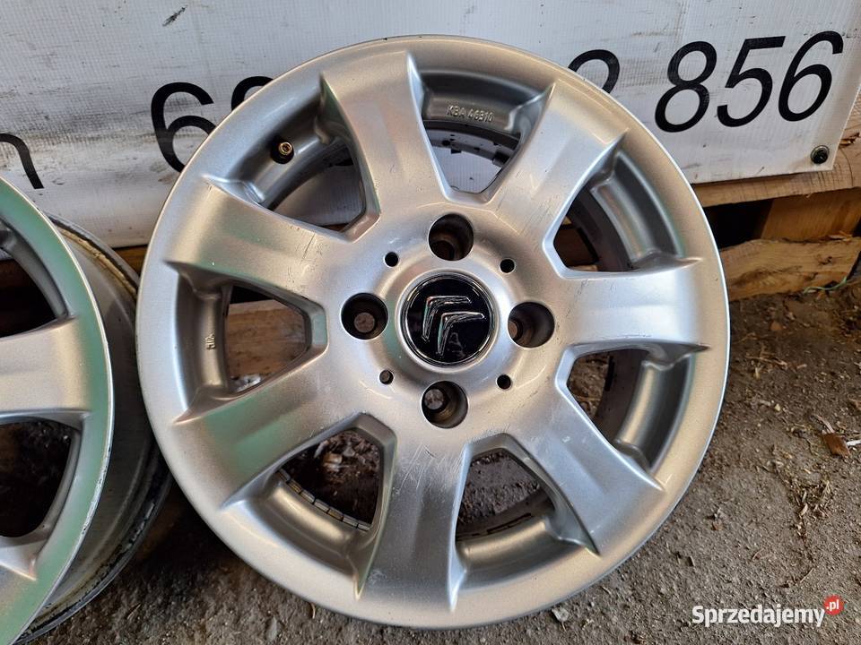 Alufelgi 4x108 14 ET24 CITROEN C2 C3 Berlingo kujawsko-pomorskie Choceń sprzedam