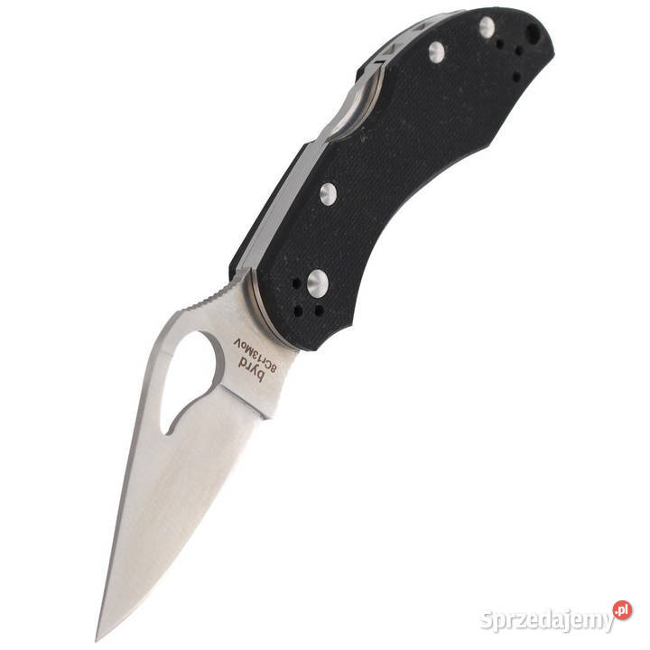 Nóż składany Spyderco Byrd Robin 2 G10 Black