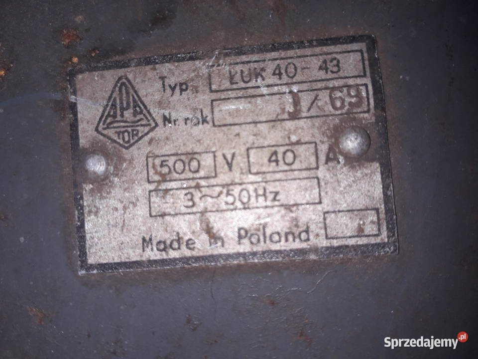 Wyłącznik przełącznik odłącznik