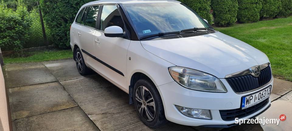 Skoda Fabia 16 TDI hak klima Salon Polska Fabia mazowieckie Tomice