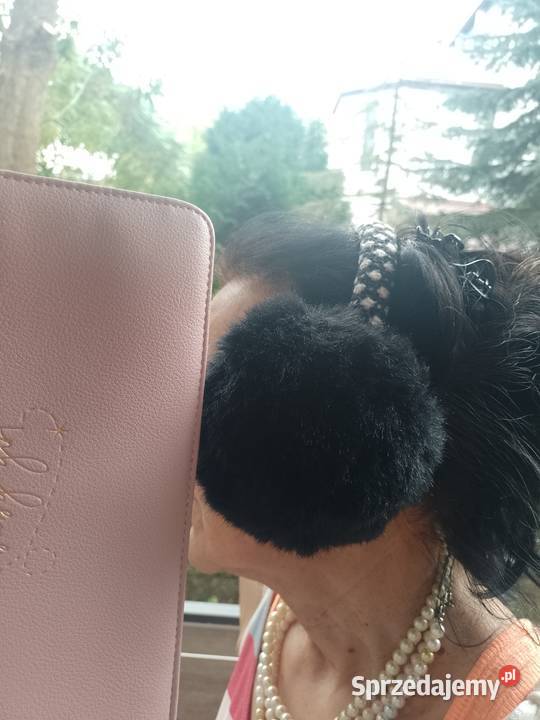 Futrzane nauszniki na głowę z Madrytu Top Nakrycia głowy Kraków