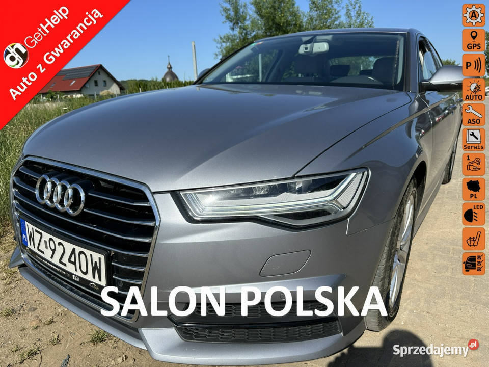 Audi A6 Limousine Polski salon 1 właściciel Rok produkcji 2018 Wejherowo