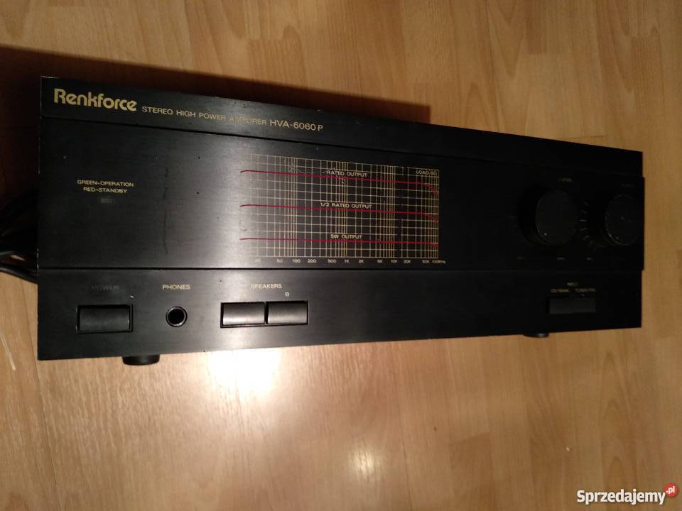 Wzmacniacz końcówka mocy Renkforce HVA6060p Chorzów