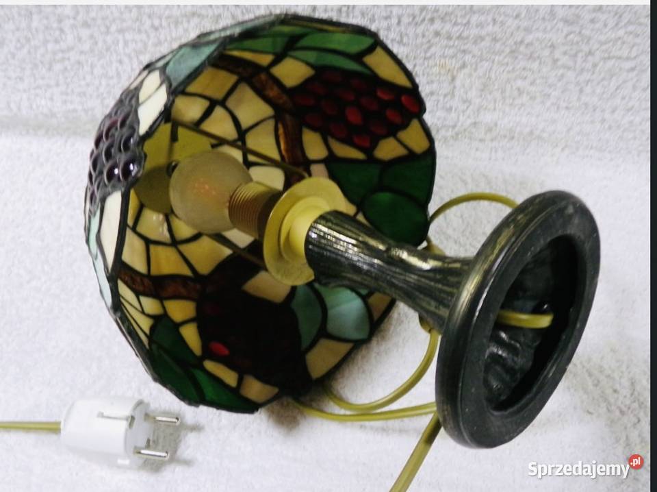 Lampka witrażowa Tiffany Lampki biurkowe Grupa